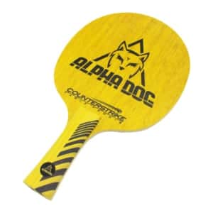 Table Tennis Blade | Alpha Dog | Ping Pong Blade | Professional Table Tennis Blade | Tournament Ready | ITTF Approved | All-Around Blade | Front View